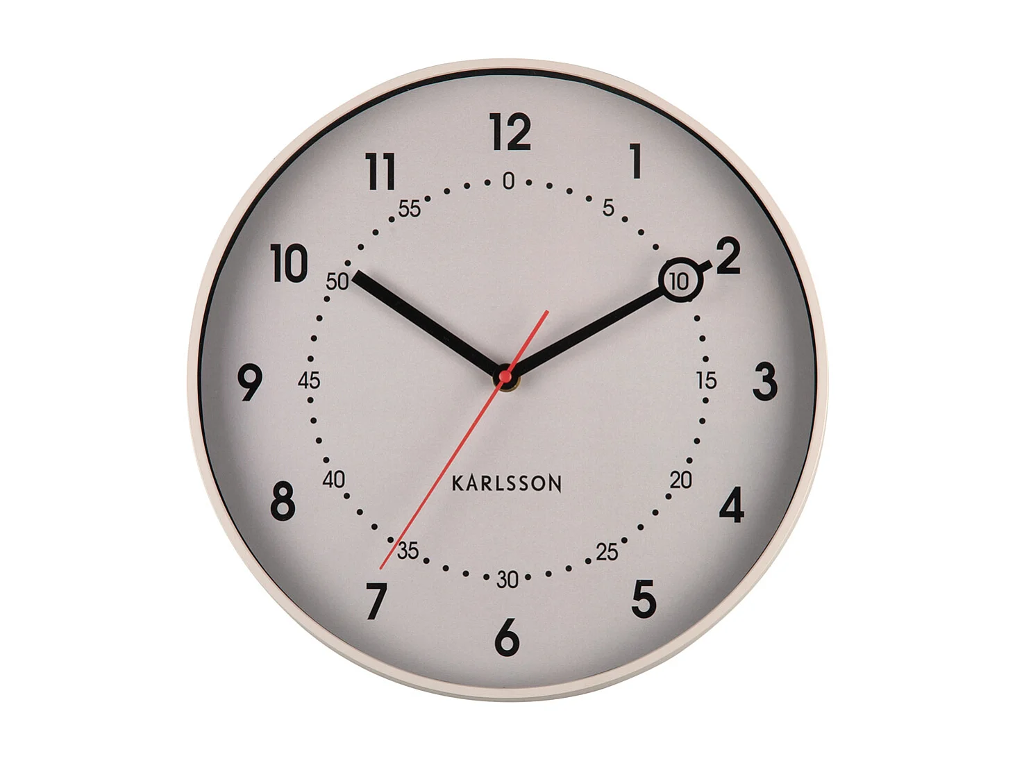 Horloge murale Fresco - 31,5 x 31,5 x 31,5 cm - Gris