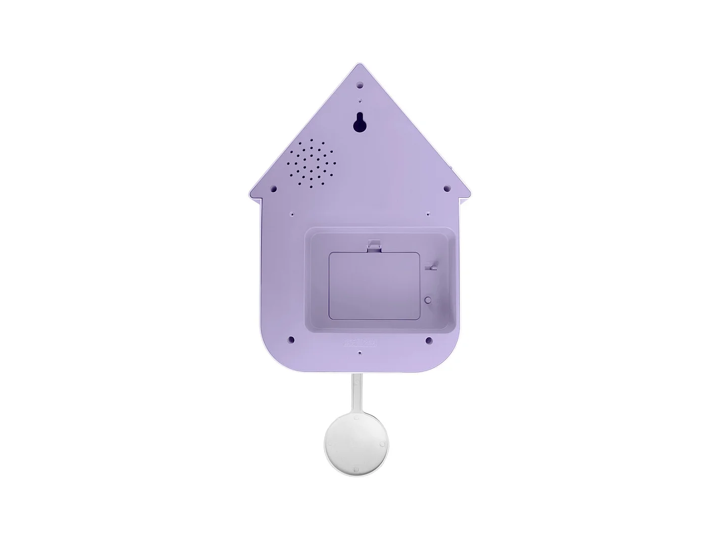 Horloge murale Dupla Color Cuckoo - 21,5x21,5x41,5 cm - Violet
