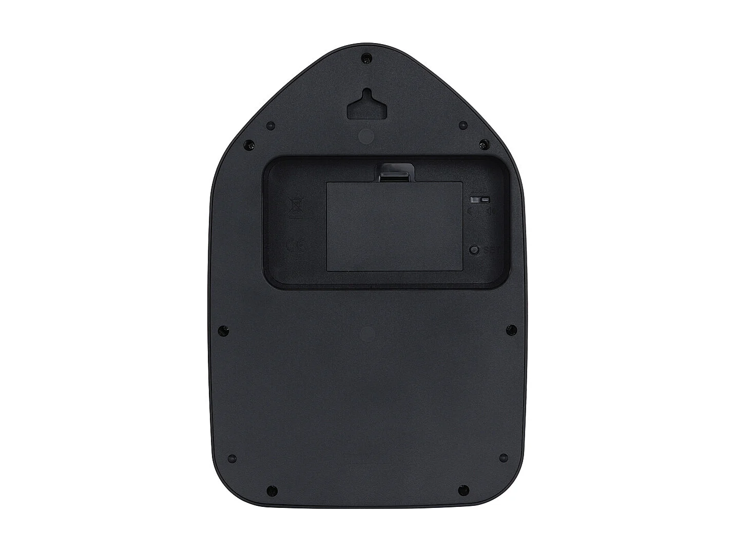 Horloge murale moderne pour chien - 29,1 x 29,1 x 29,1 cm - Bleu