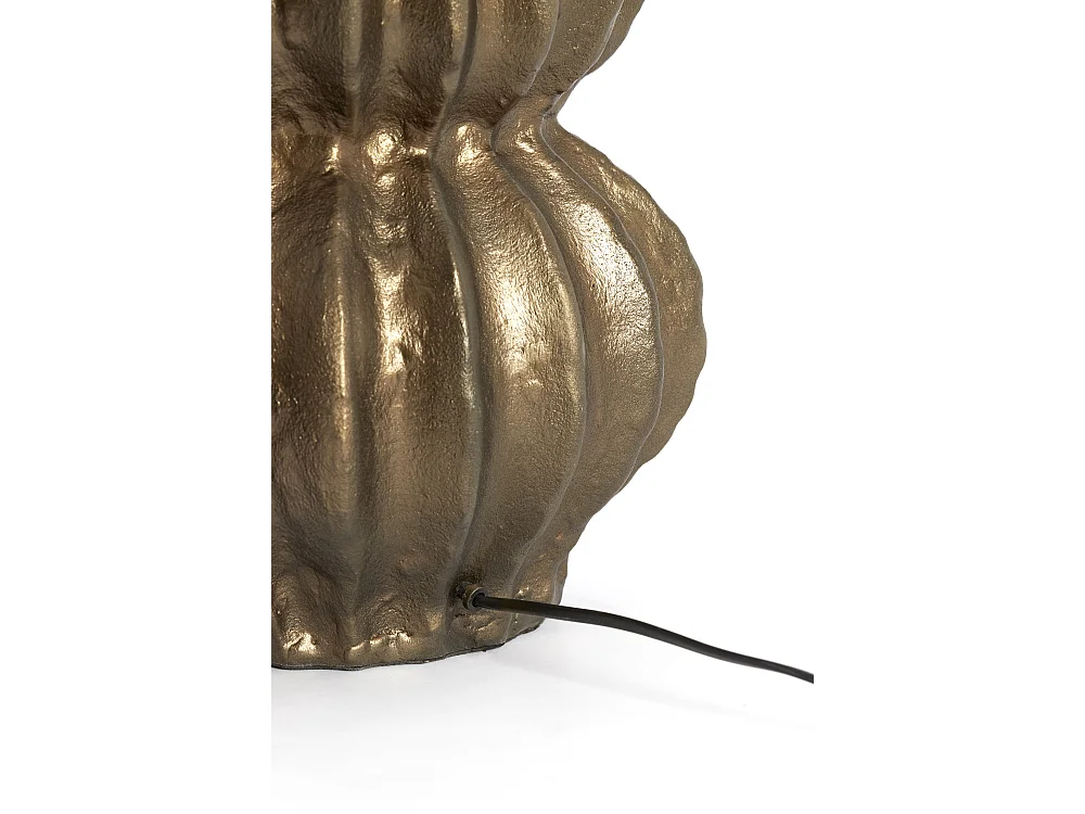 Pied de lampe KELIAN - 32x30x38 cm - Doré