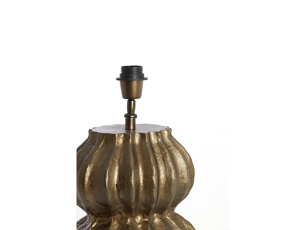 Pied de lampe KELIAN - 32x30x38 cm - Doré