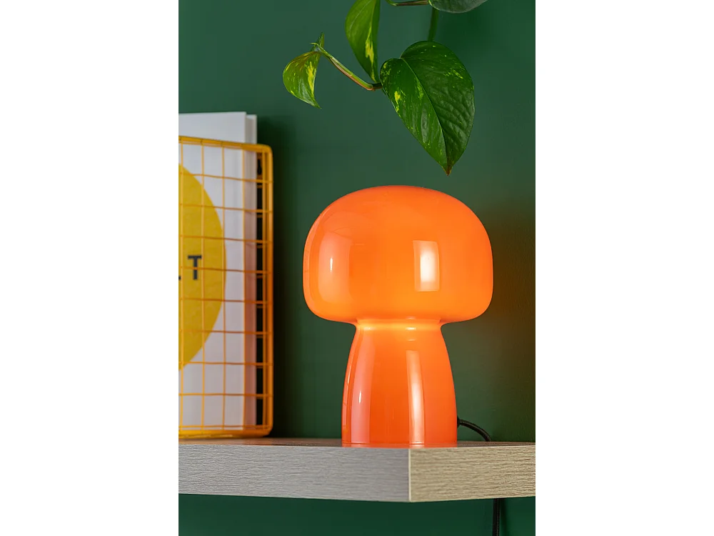 Tafellamp Fervor  - 15x15x20 cm - Oranje