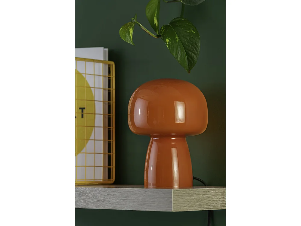 Tafellamp Fervor  - 15x15x20 cm - Oranje