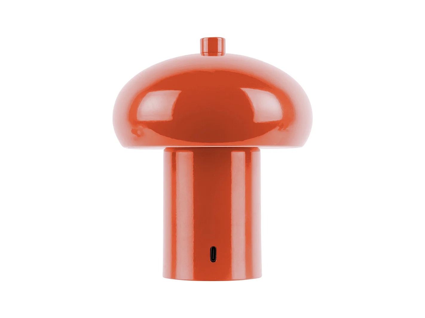 Lampe de table LED rétro Seta - 12,5 x 12,5 x 15 cm - Orange