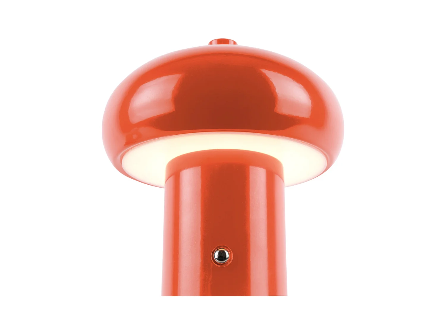 Lampe de table LED rétro Seta - 12,5 x 12,5 x 15 cm - Orange