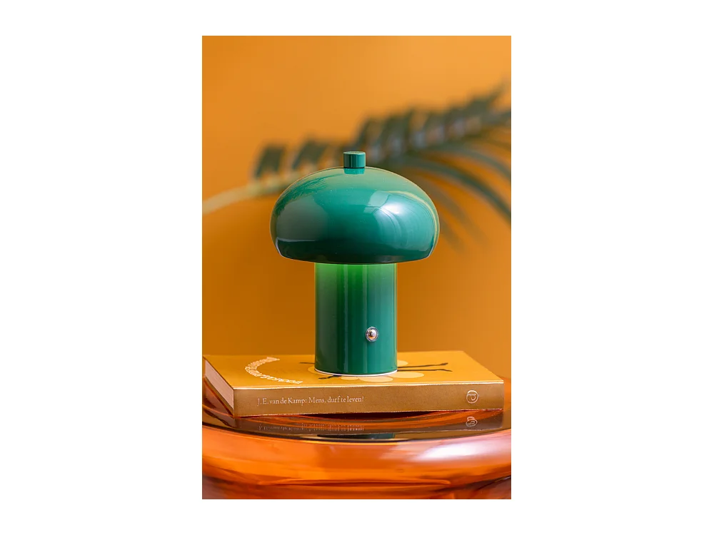 Lampe de table LED Retro Seta - 12,5 x 12,5 x 15 cm - Vert