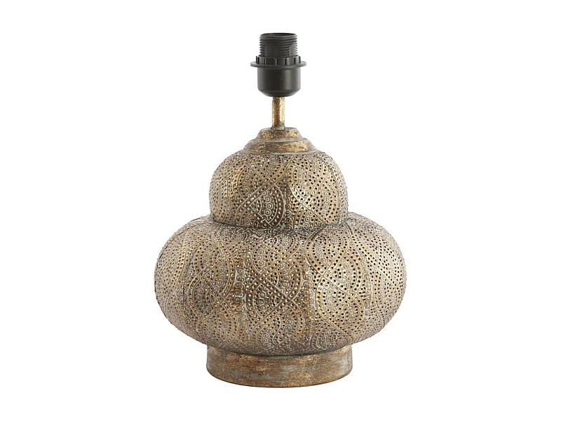 Lampvoet RYOTA - Ø26x34.5 cm - Bruin