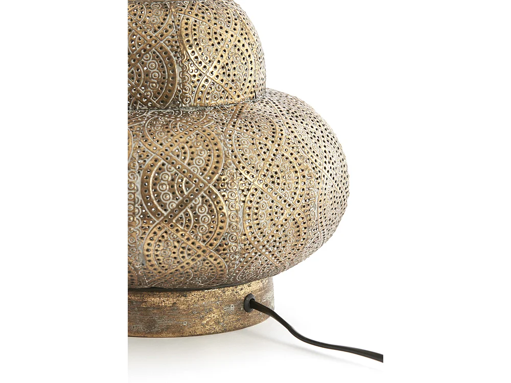 Pied de lampe RYOTA - Ø26x34,5 cm - Marron