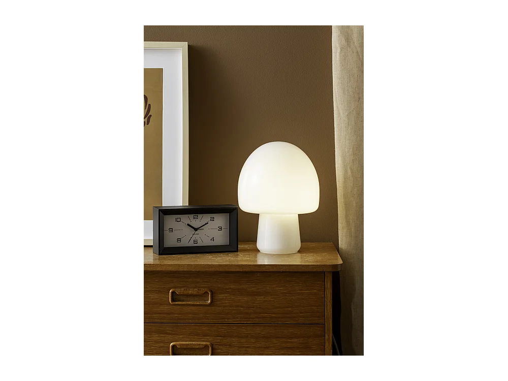 Lampe de table Gozar - 20x20x27 cm - Blanc
