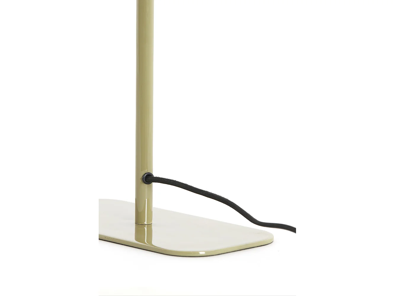 Lampe de table ELENIE - 25x13x48 cm - Gris