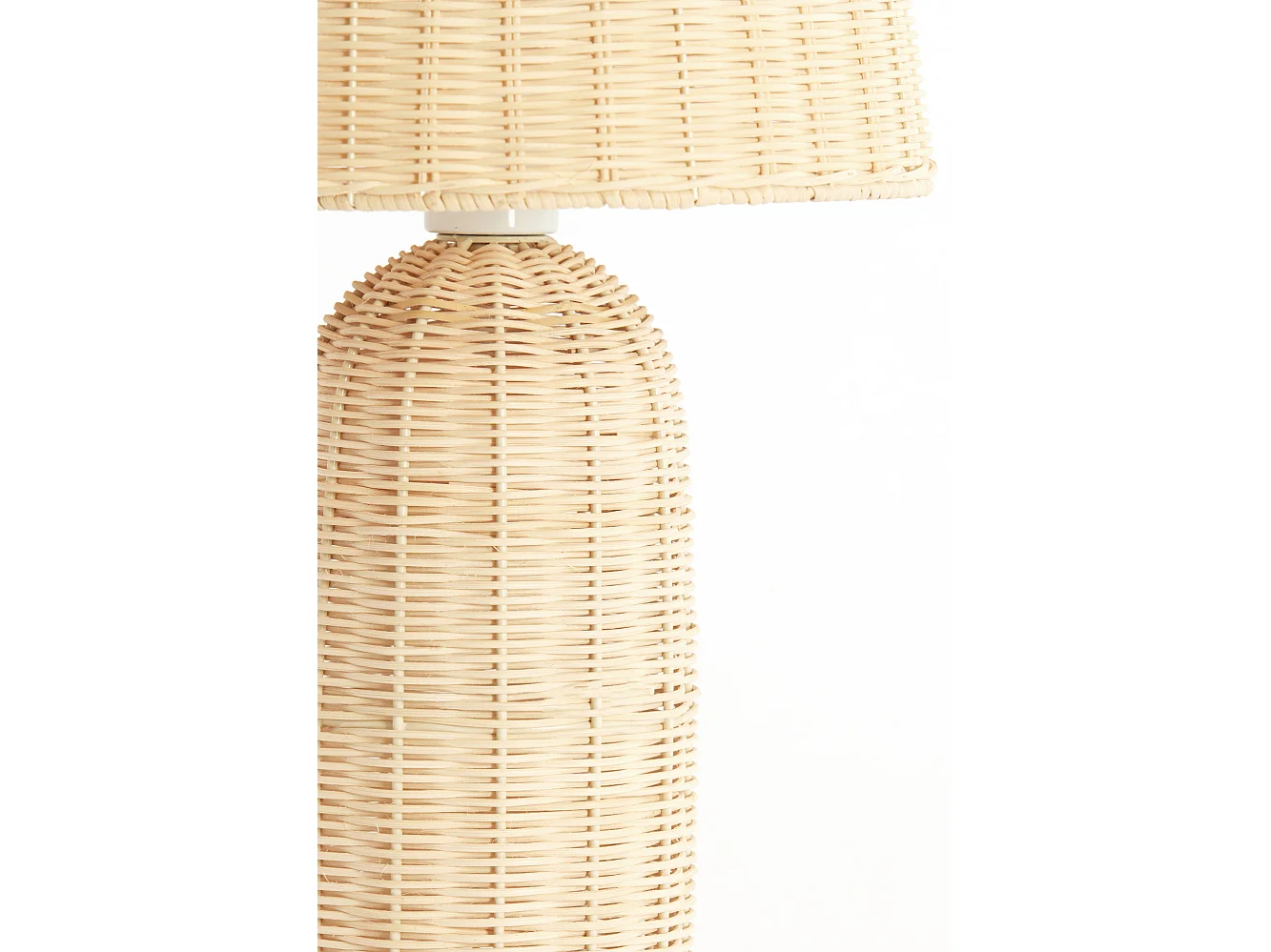 Lampe de table MANDOR - Ø28,5x60 cm - Marron