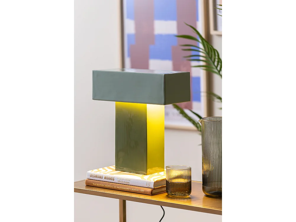 Lampe de table Grato - 32x15x35 cm - Vert