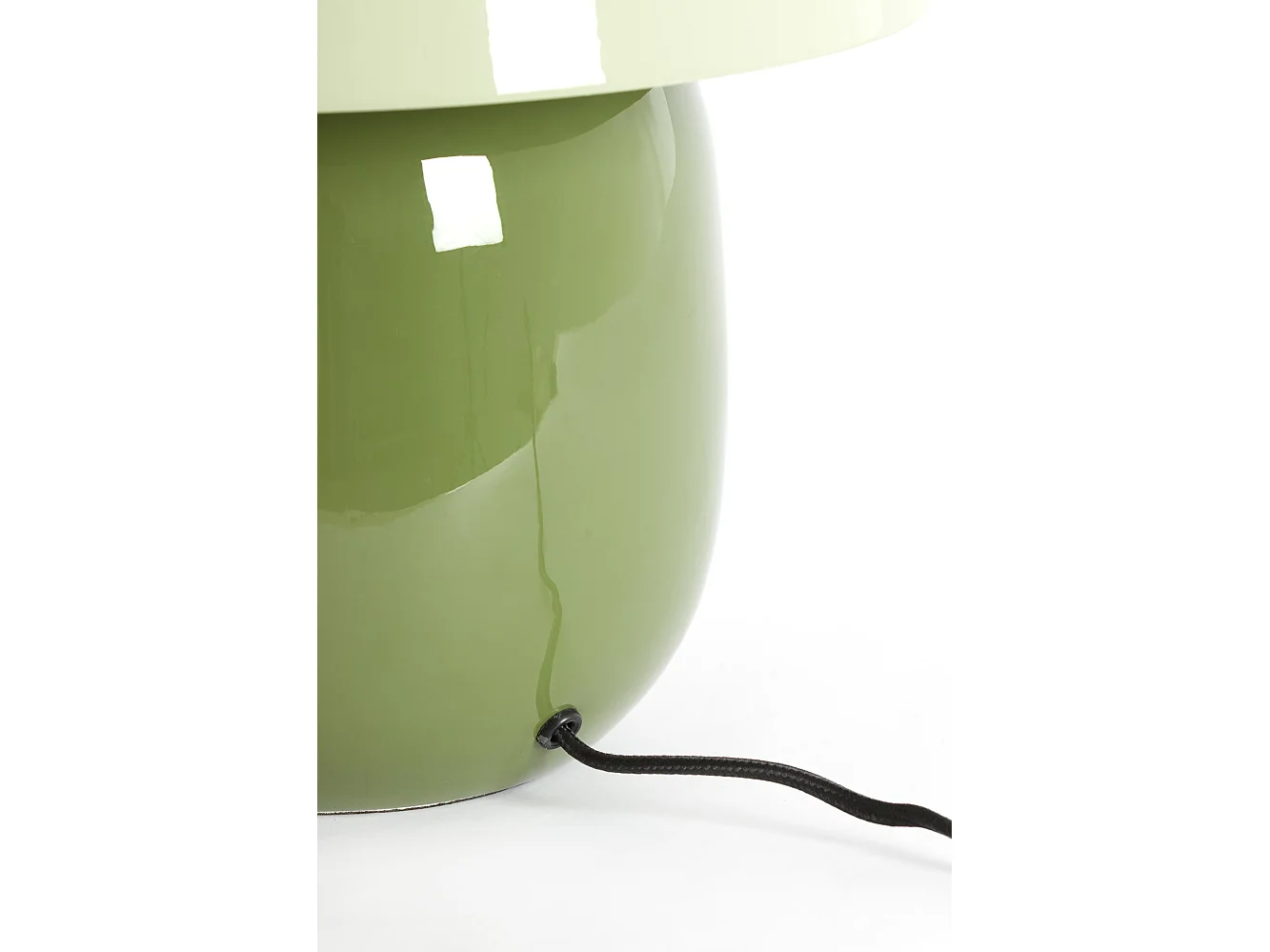 Lampe de table MIMOSA - Ø30x34 cm - Vert