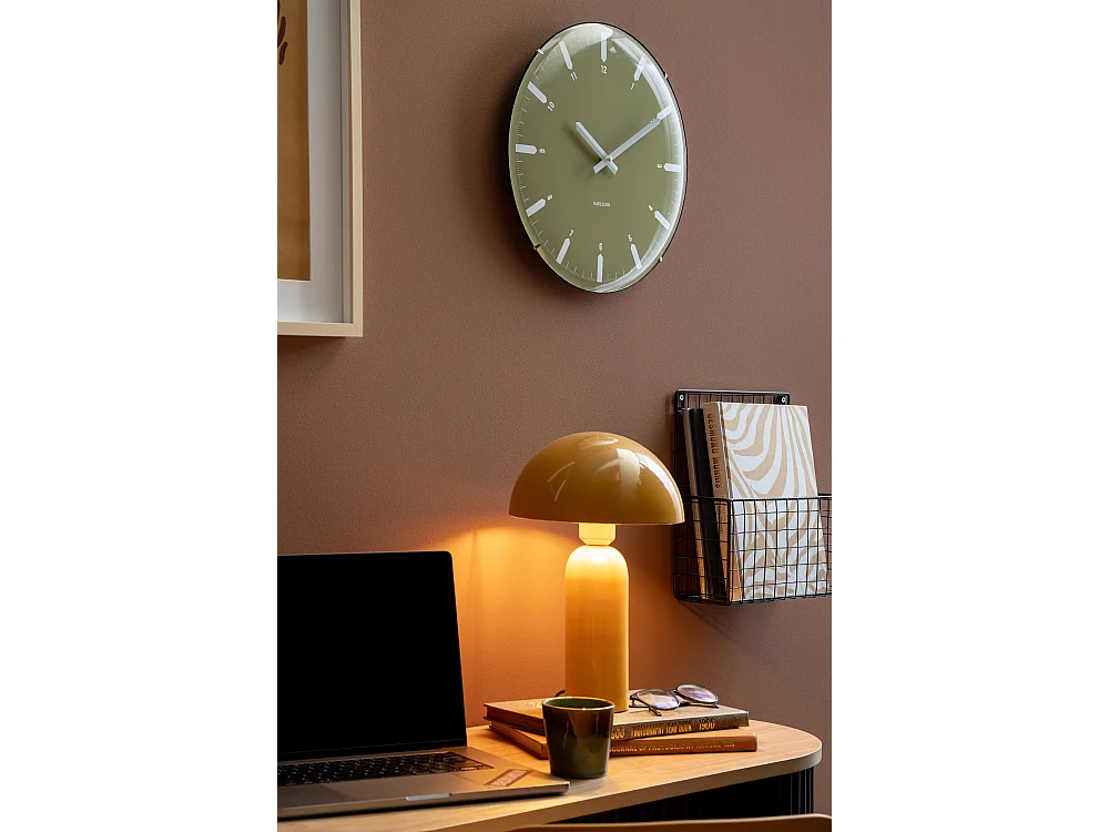 Lampe de table Atrayente - 22x22x35 cm - Jaune