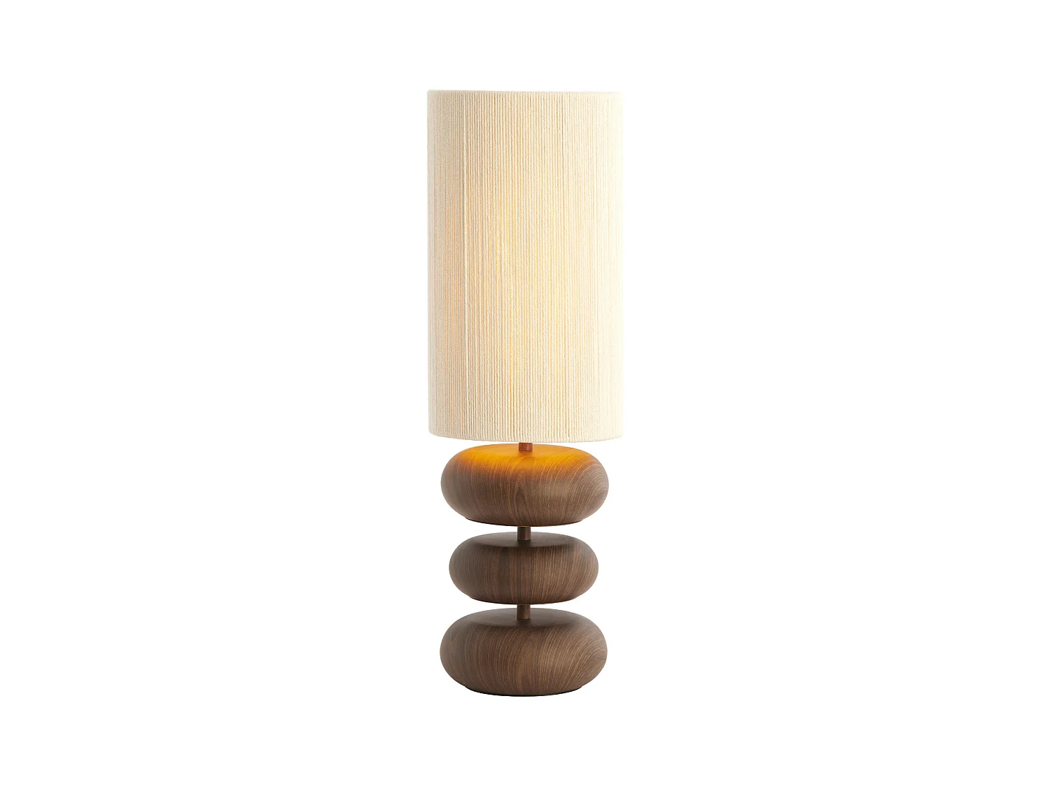 Lampe de table DANIALO - Ø22x67,5 cm - Marron
