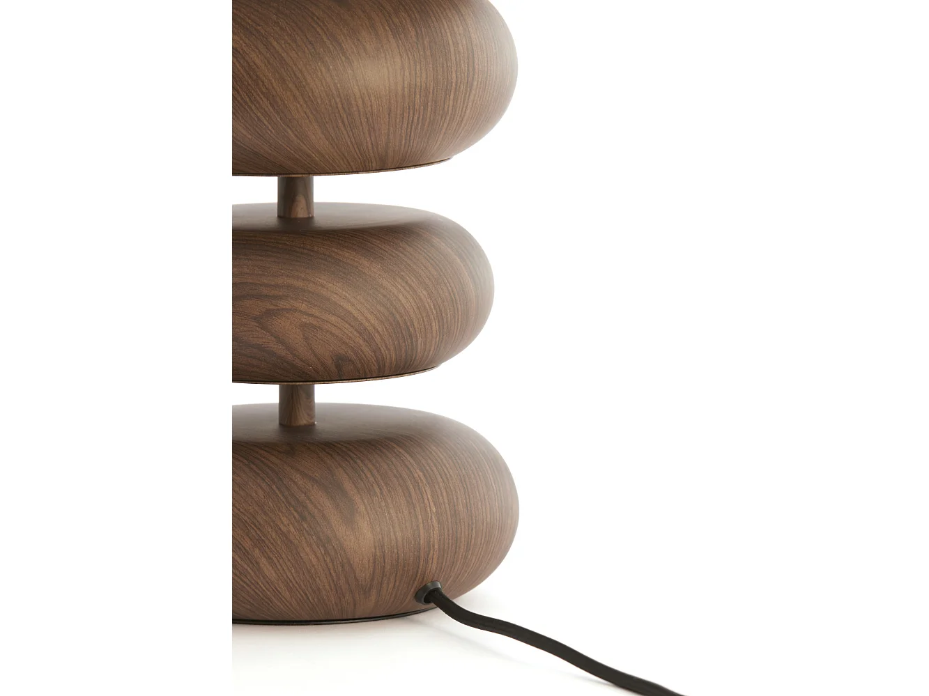 Tafellamp DANIALO - Ø22x67.5 cm - Bruin