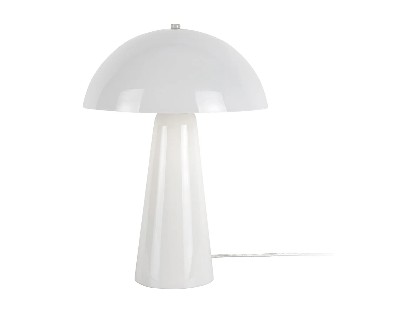 Lampe de table Vidrio - 30x30x42 cm - Blanc