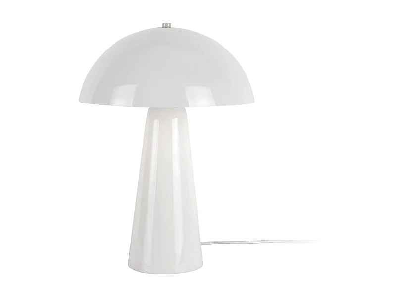 Lampe de table Vidrio - 30x30x42 cm - Blanc