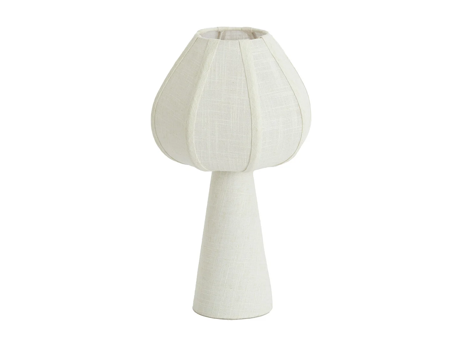 Lampe de table SORELLA - Ø23x40 cm - Blanc