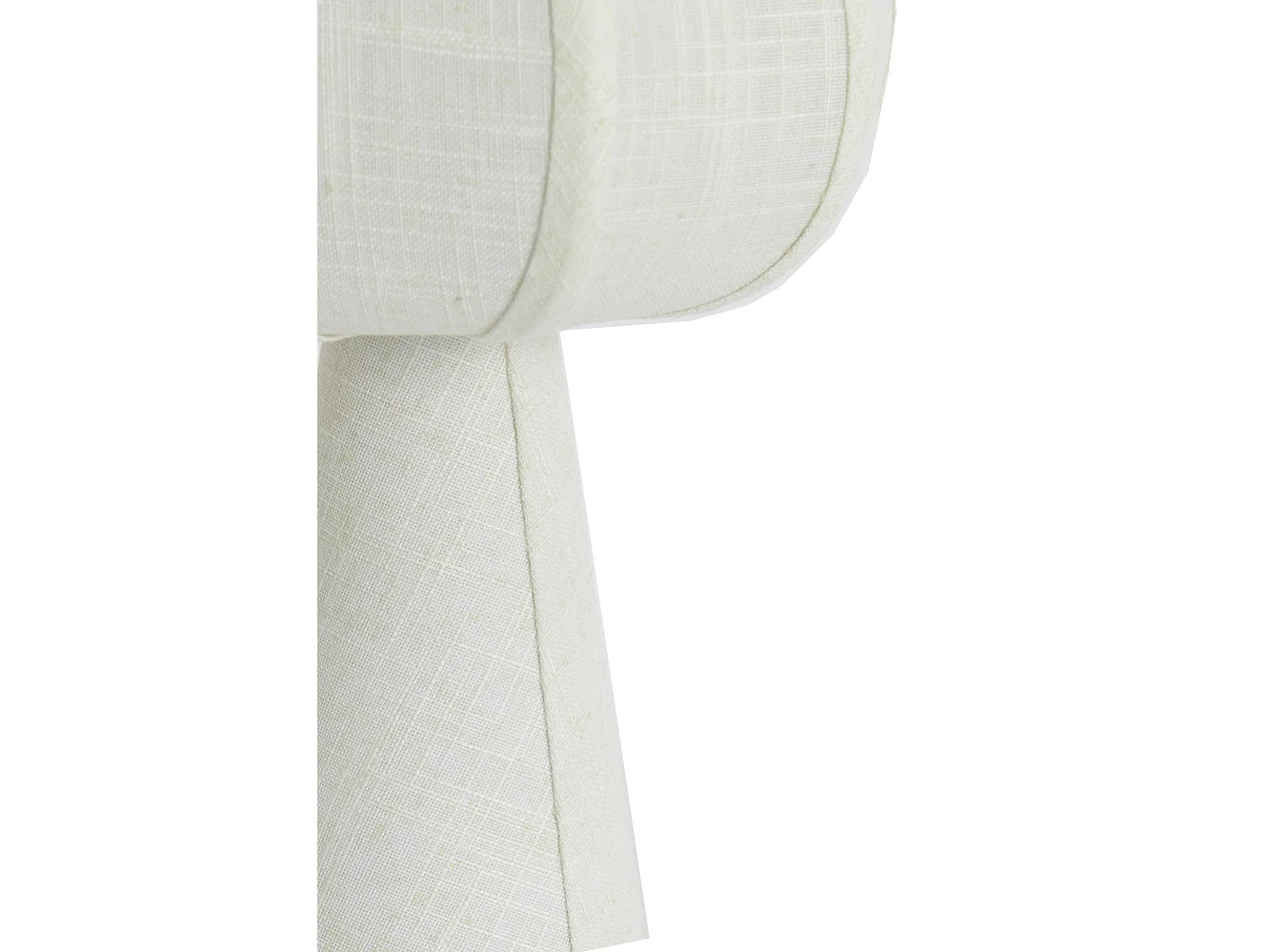 Lampe de table SORELLA - Ø23x40 cm - Blanc