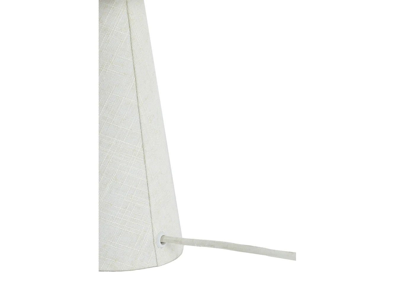 Lampe de table SORELLA - Ø23x40 cm - Blanc
