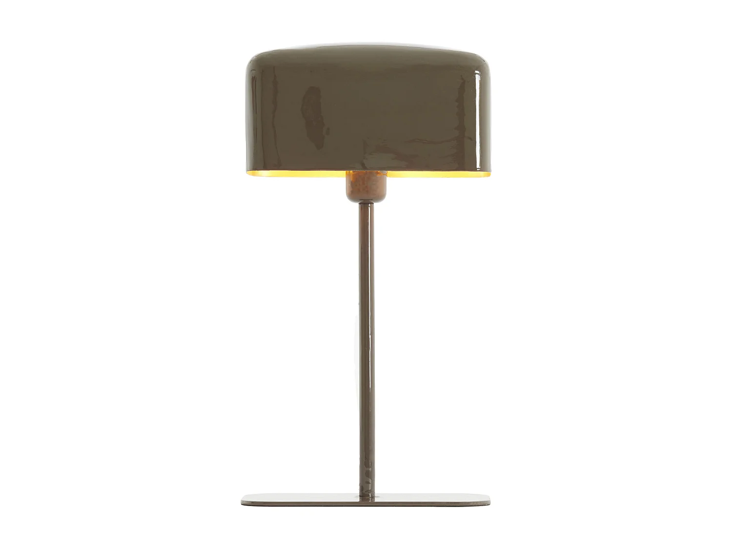 Lampe de table ELENIE - 25x13x48 cm - Marron