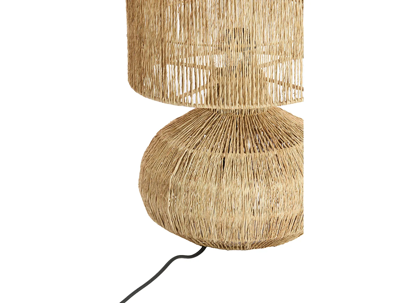 Lampe de table AROVA - Ø30x40 cm - Marron