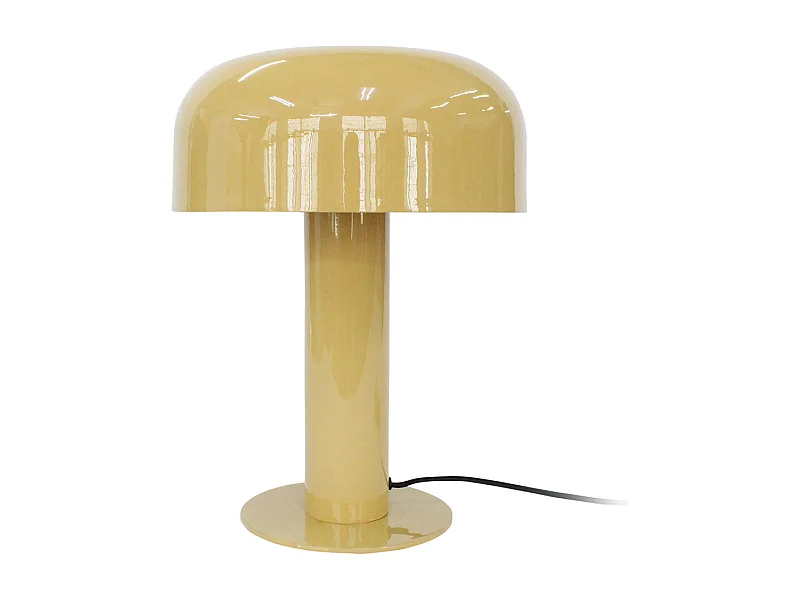 Lampe de table Fornido - 31x31x42 cm - Jaune