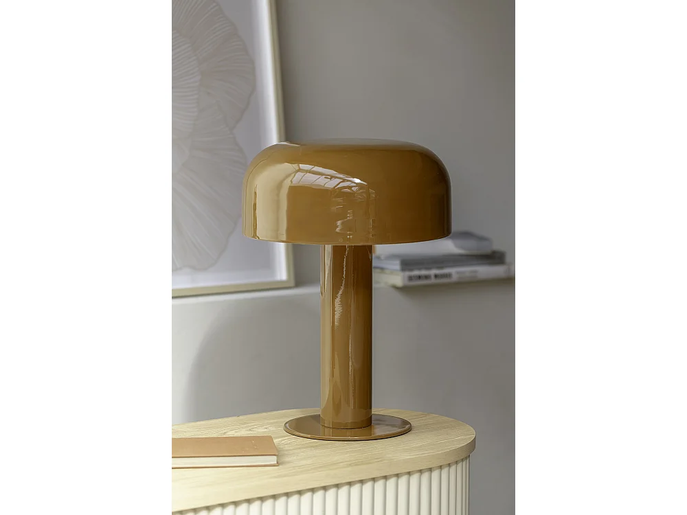 Lampe de table Fornido - 31x31x42 cm - Marron