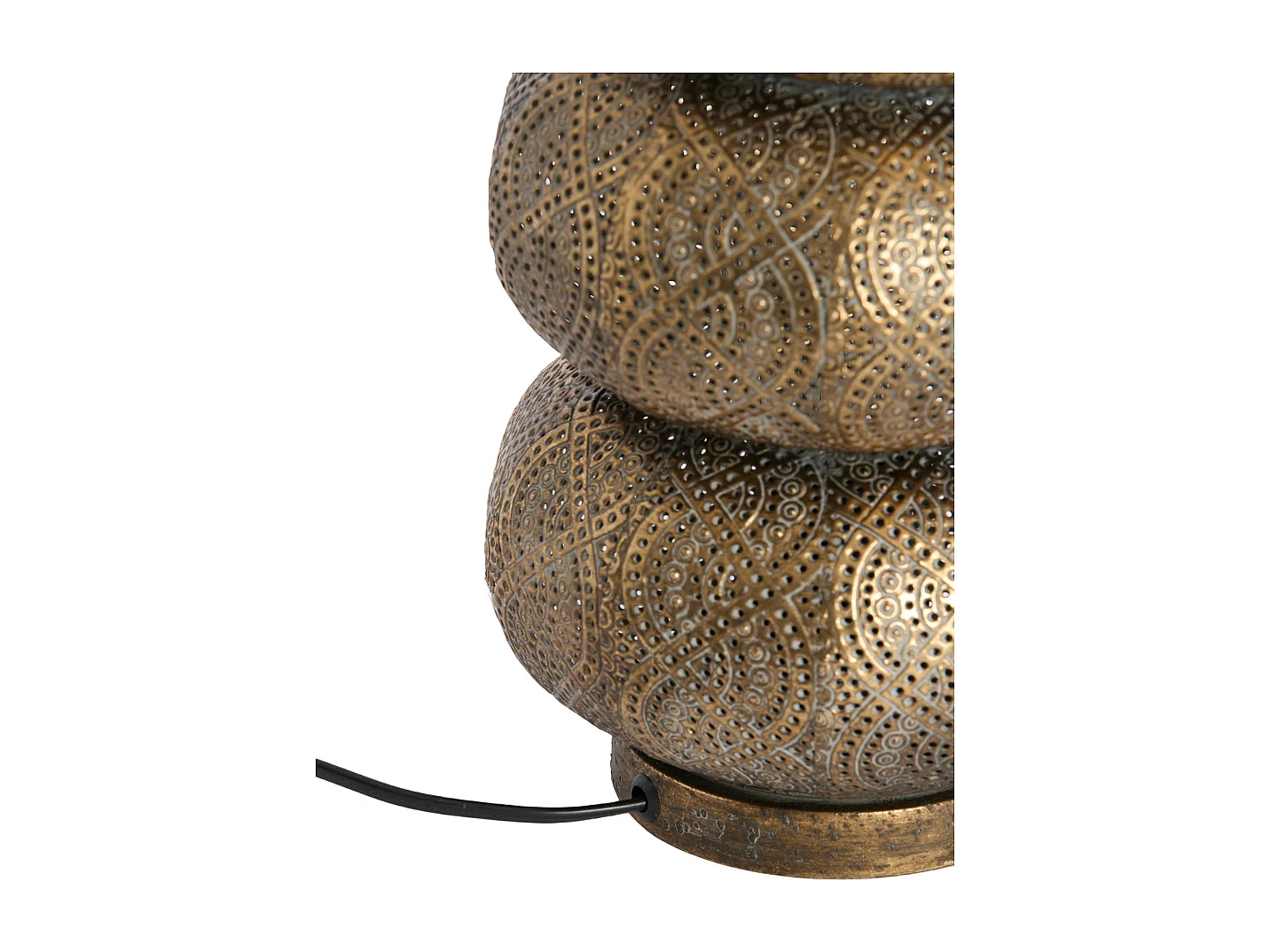 Lampe de table KAITO - Ø25x52 cm - Marron