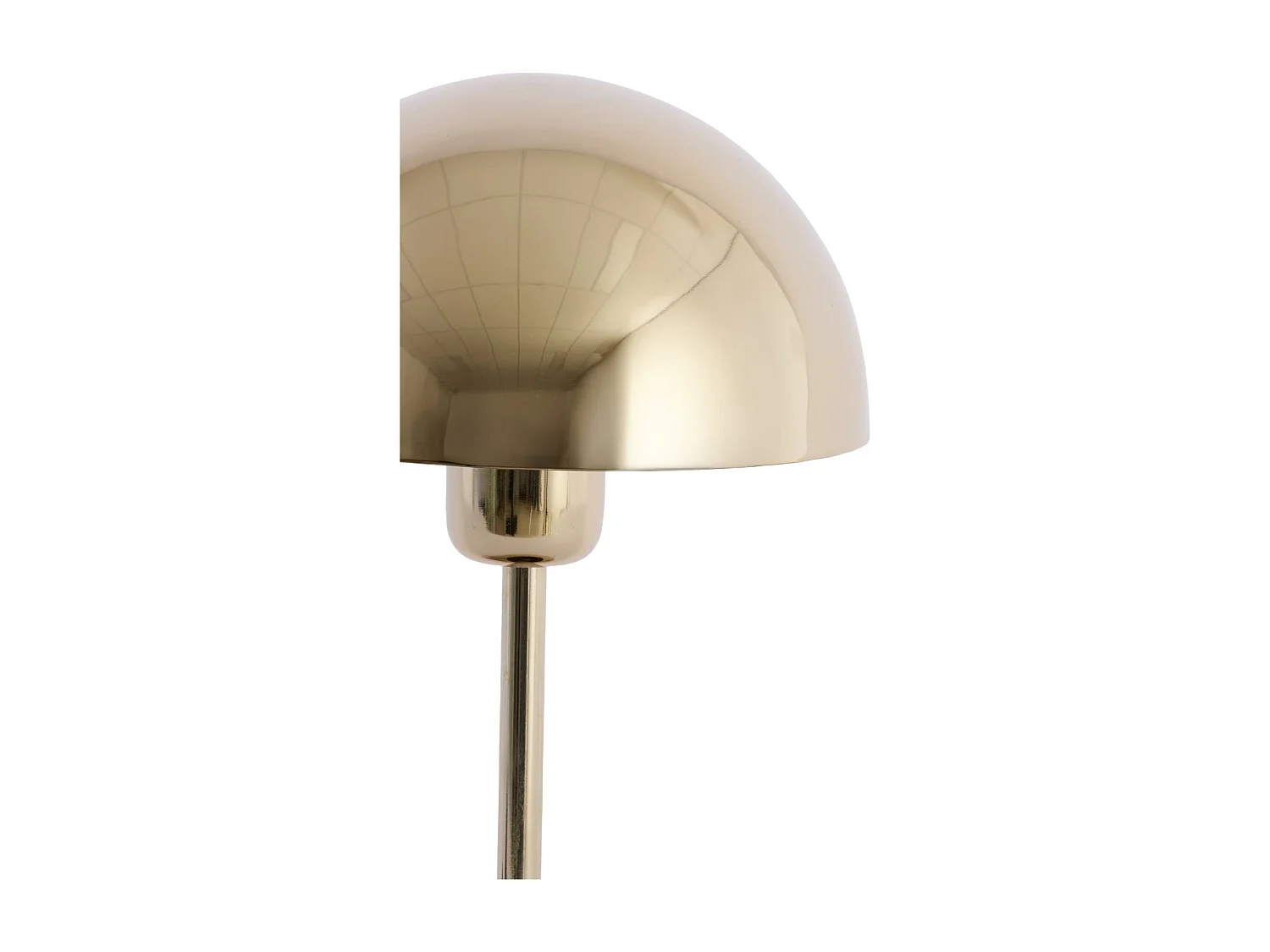 Lampe de table CEDILLO - Ø18x28 cm - Doré