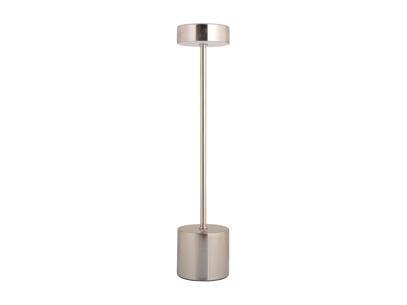 Lampe de table LED Ganar - 8x8x37,5 cm - Argent