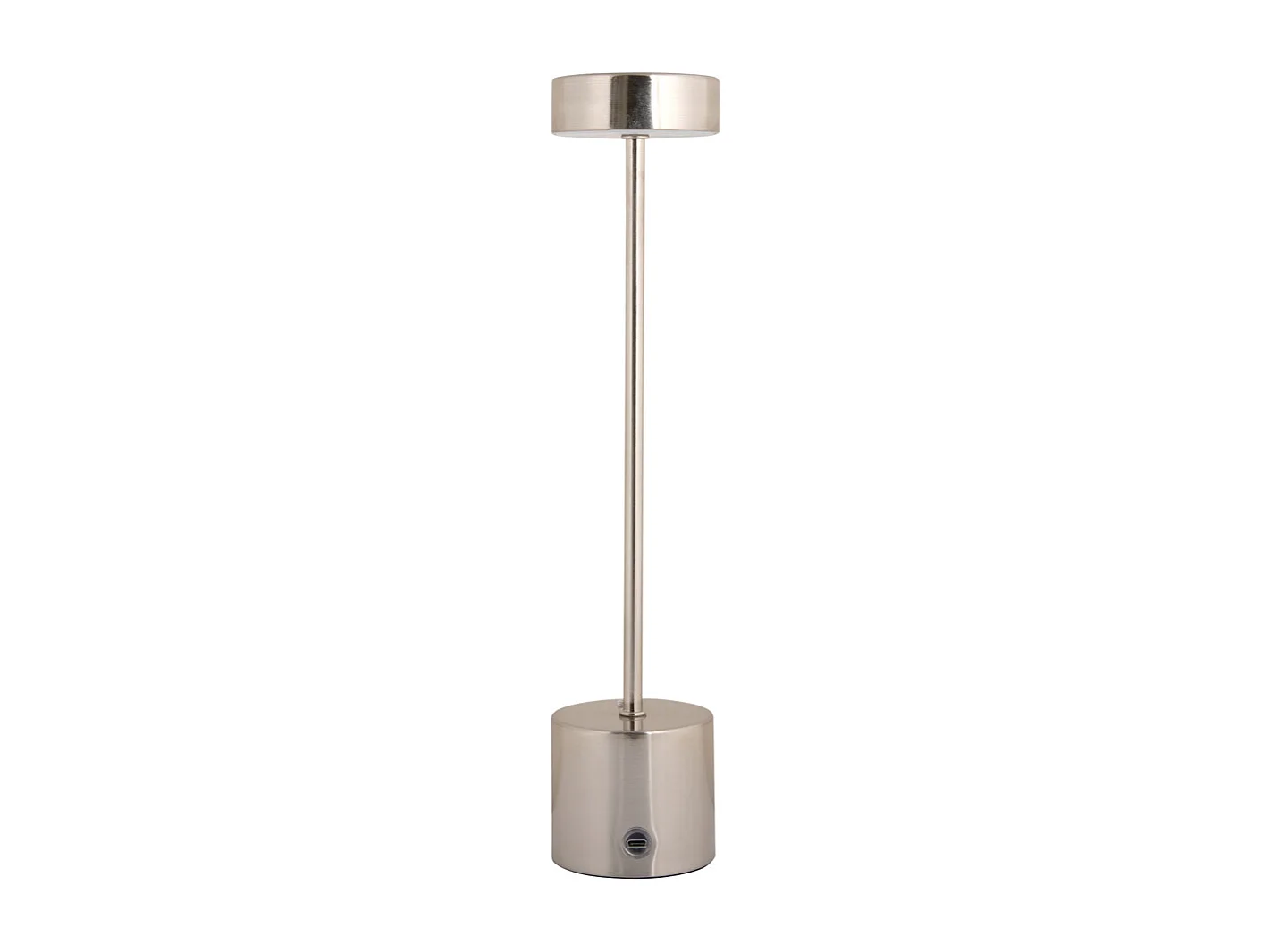 Lampe de table LED Ganar - 8x8x37,5 cm - Argent