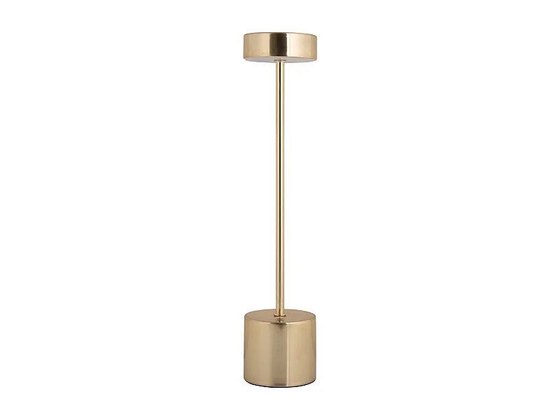 Lampe de table LED Ganar - 8x8x37,5 cm - Doré