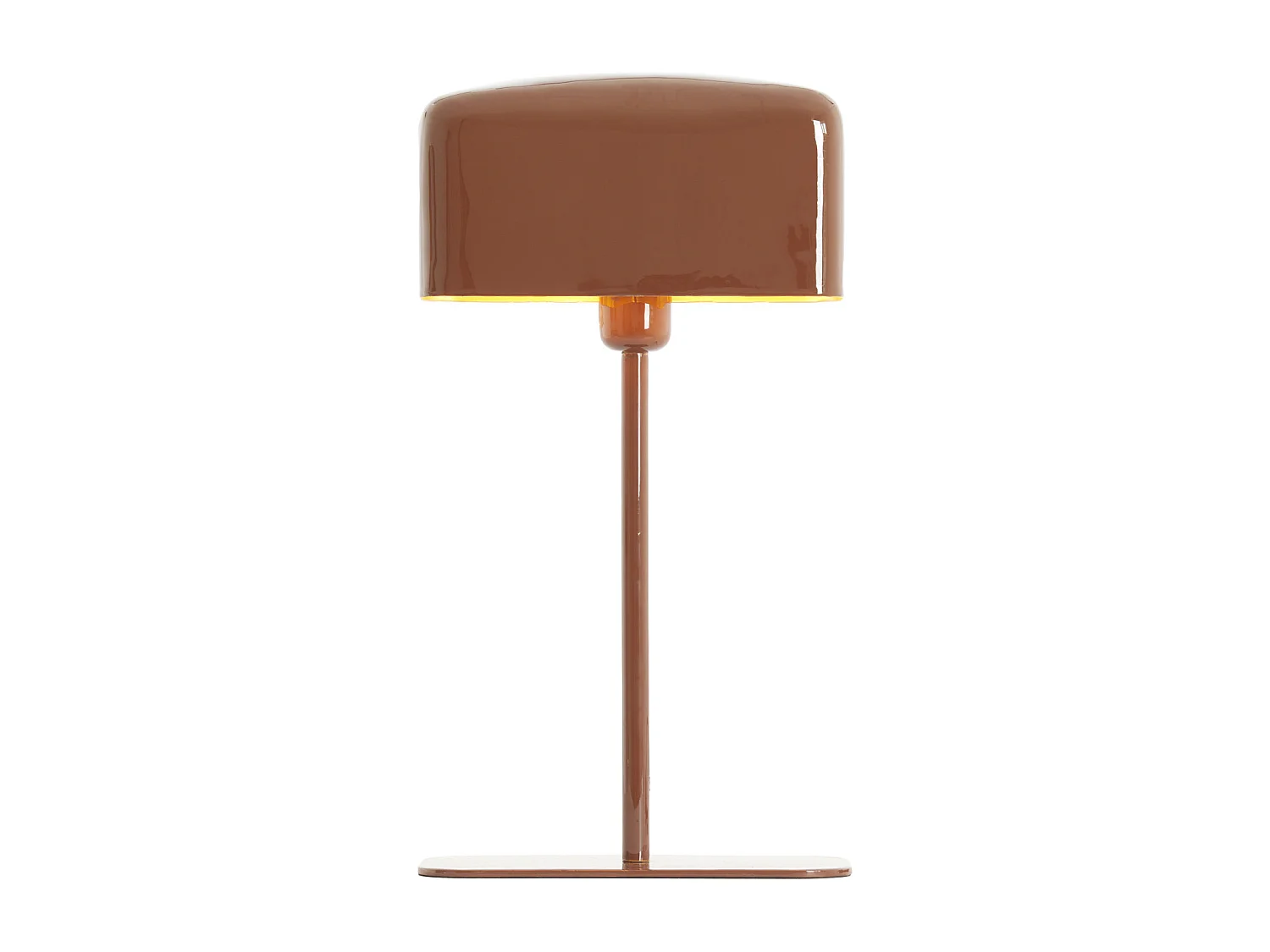 Lampe de table ELENIE - 25x13x48 cm - Marron