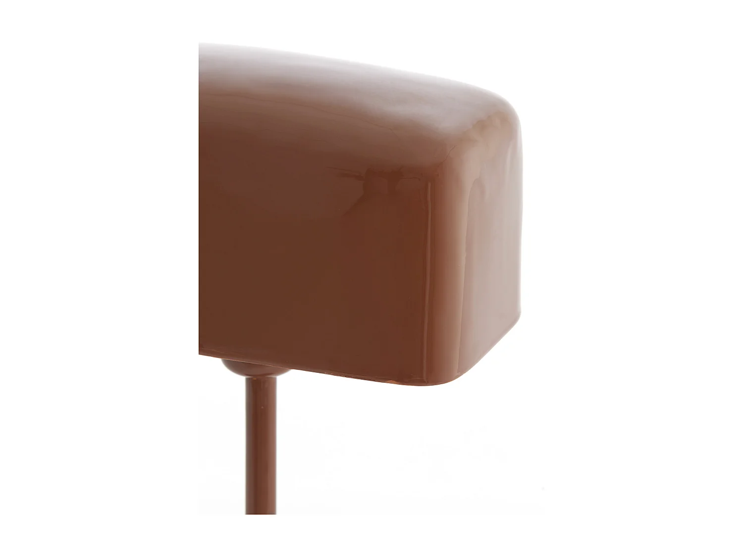 Lampe de table ELENIE - 25x13x48 cm - Marron