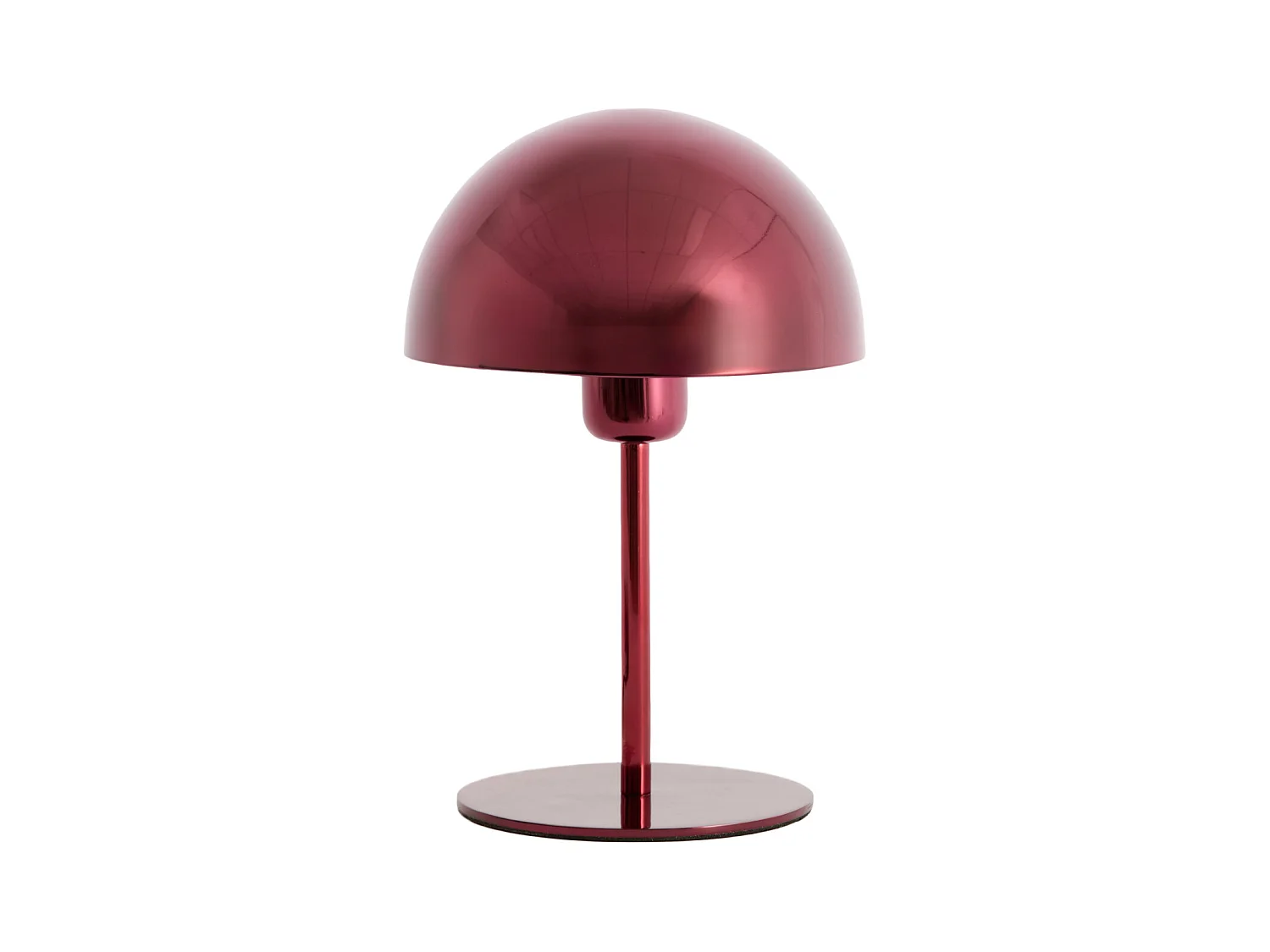 Lampe de table CEDILLO - Ø18x28 cm - Rouge