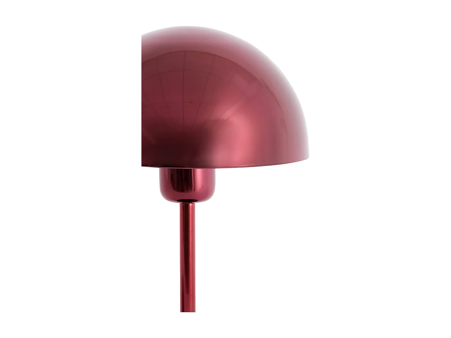 Tafellamp CEDILLO - Ø18x28 cm - Rood