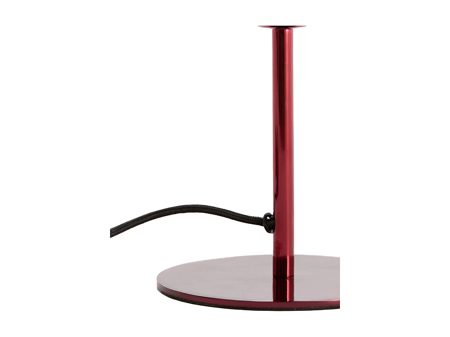 Tafellamp CEDILLO - Ø18x28 cm - Rood