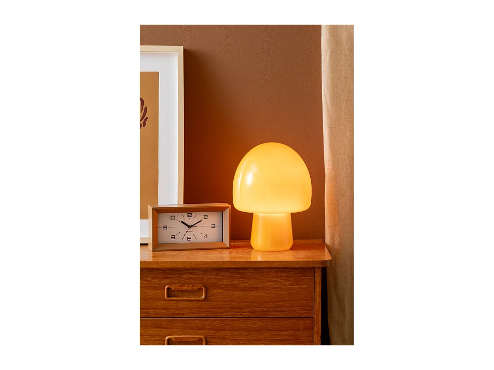 Lampe de table Gozar - 20x20x27 cm - Jaune