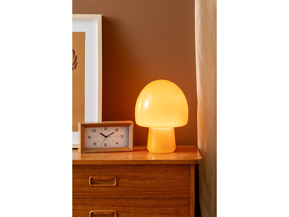 Lampe de table Gozar - 20x20x27 cm - Jaune