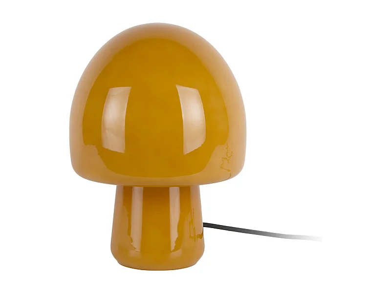 Lampe de table Gozar - 20x20x27 cm - Jaune