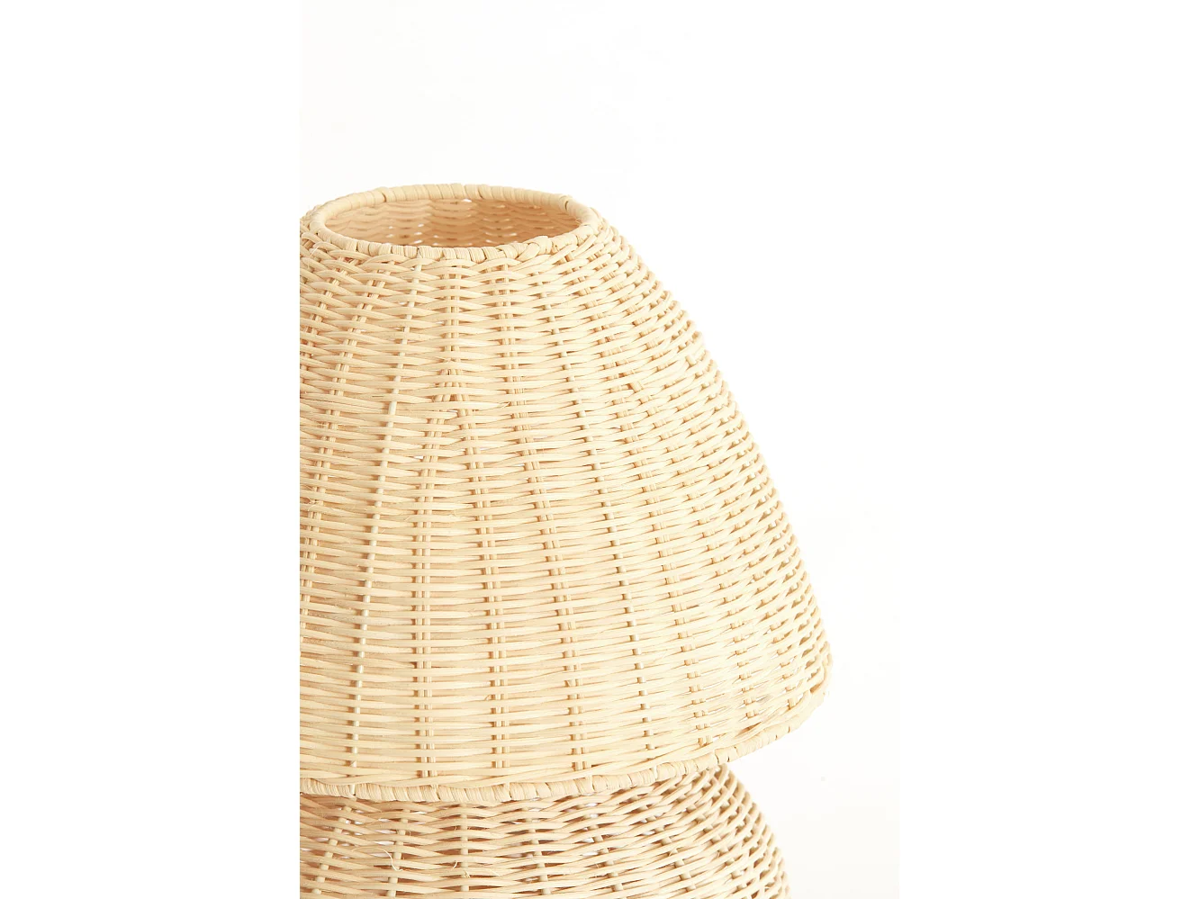 Lampe de table MAVON - Ø27,5x35 cm - Marron