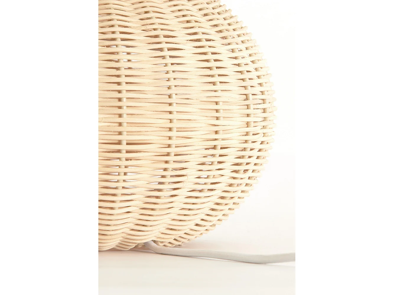 Lampe de table MAVON - Ø27,5x35 cm - Marron