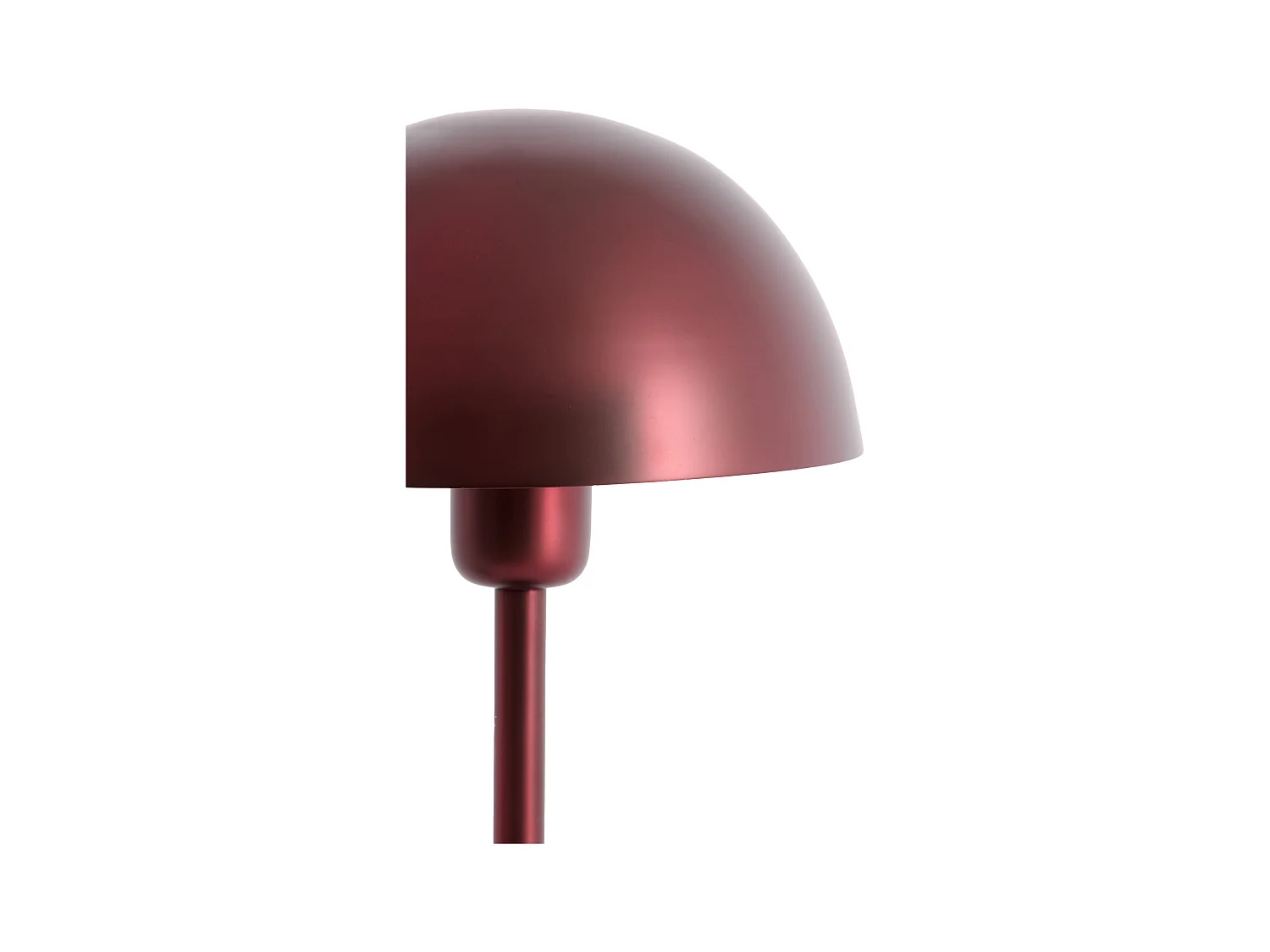 Lampe de table CEDILLO - Ø20x34 cm - Rouge