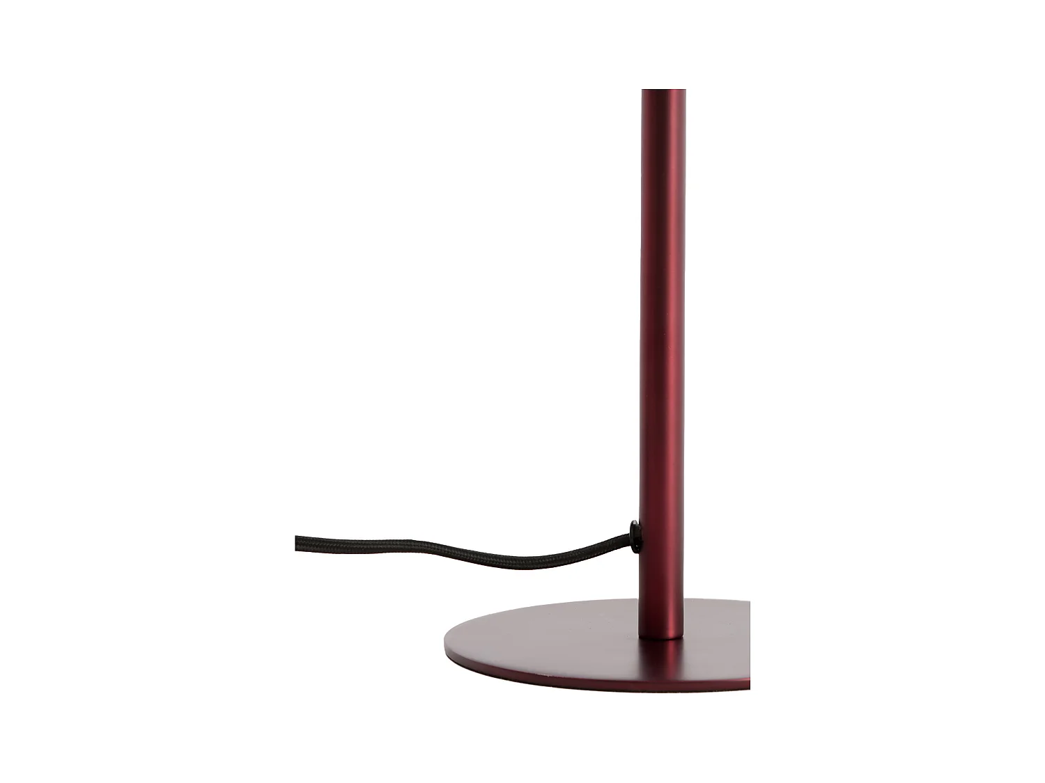 Lampe de table CEDILLO - Ø20x34 cm - Rouge