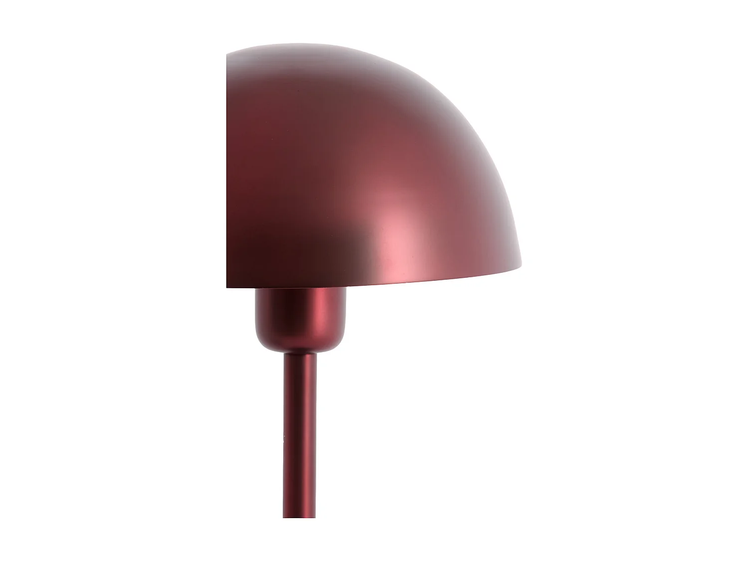 Tafellamp CEDILLO - Ø20x34 cm - Rood