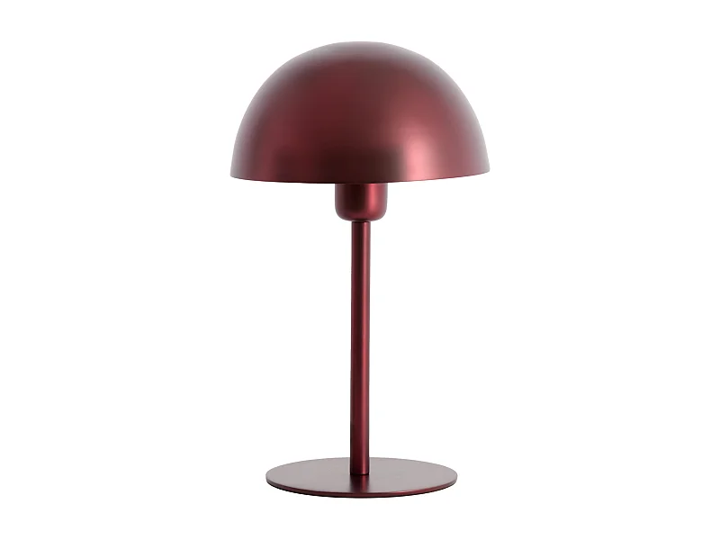 Lampe de table CEDILLO - Ø20x34 cm - Rouge