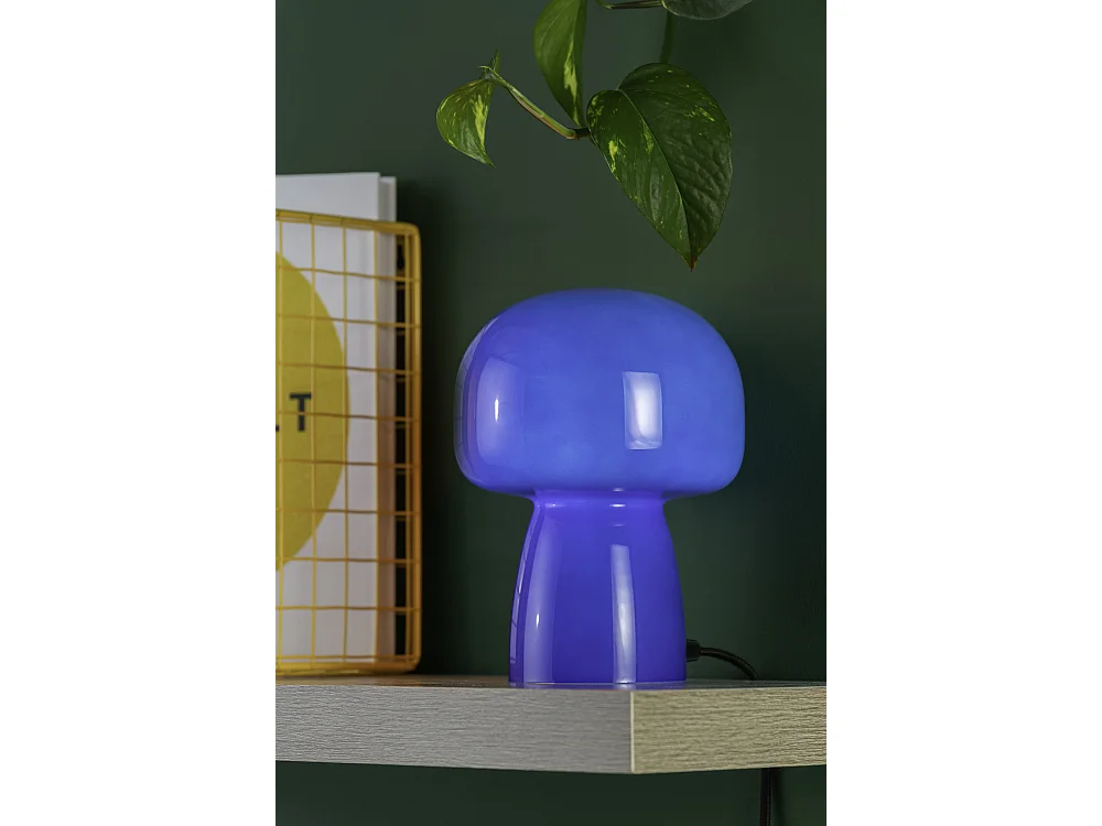 Tafellamp Fervor  - 15x15x20 cm - Blauw