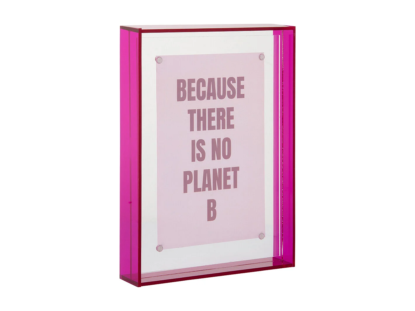 Cadre photo Gayo - 14x19x14 cm - Violet